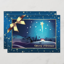 Feliz Navidad. Estrella de Belén