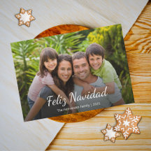 Feliz Navidad, foto de familia de Navidades modern