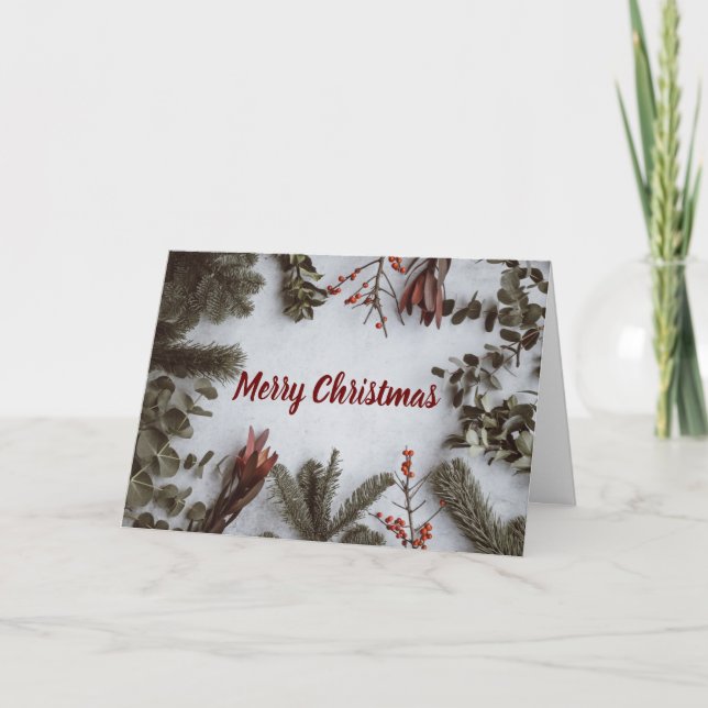 TARJETA FESTIVA *FELIZ NAVIDAD* PARA CUALQUIERA ESTE AÑO! (Anverso)