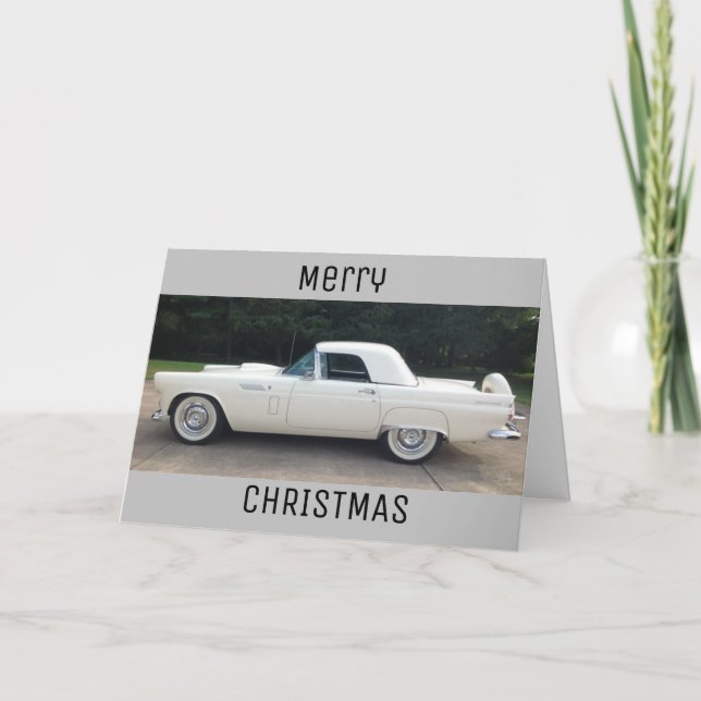 TARJETA FESTIVA "FELIZ NAVIDAD" POR UNA "VERDADERA CASILLA" (Anverso)