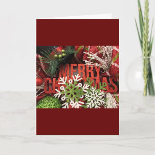 TARJETA FESTIVA **FELIZ NAVIDAD** TIEMPO ESPECIAL GENTE ESPECIAL