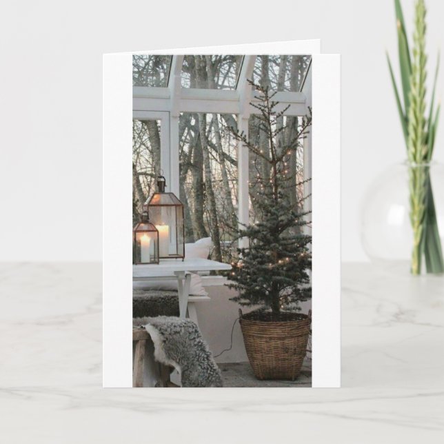 TARJETA FESTIVA **FELIZ NAVIDAD** TIEMPO ESPECIAL GENTE ESPECIAL (Anverso)