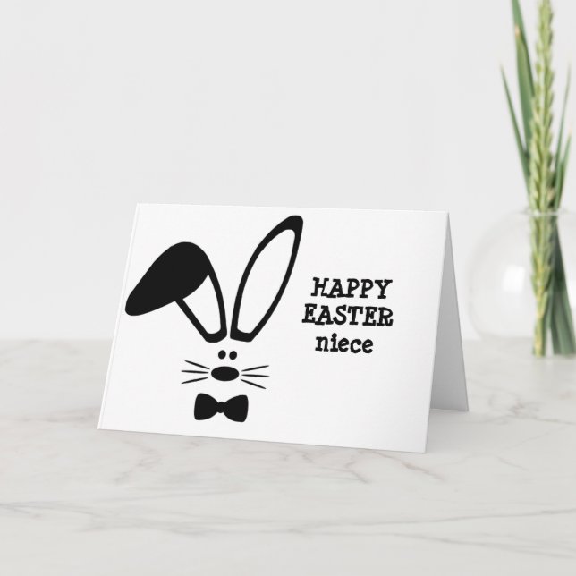 TARJETA FESTIVA ***FELIZ ORIENTAL NIECE*** (Anverso)