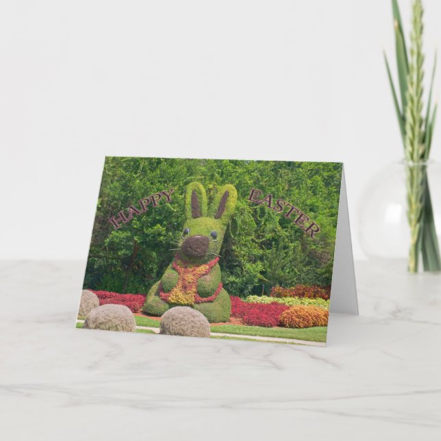 Tarjeta Festiva Feliz Pascua (Anverso)