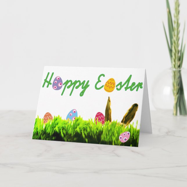 Tarjeta Festiva ¡Feliz Pascua! (Anverso)