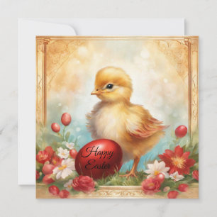 Tarjeta Festiva Feliz Pascua