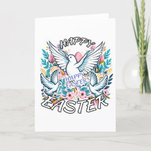 Tarjeta Festiva Feliz Pascua