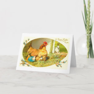 Tarjeta Festiva Feliz Pascua