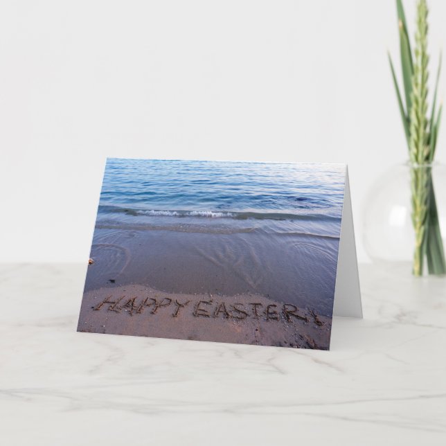 Tarjeta Festiva ¡Feliz Pascua! (Anverso)