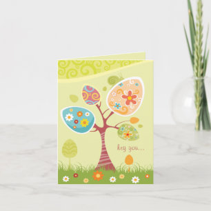 Tarjeta Festiva Feliz Pascua