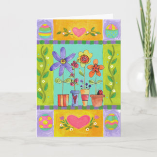 Tarjeta Festiva Feliz Pascua