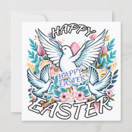 Tarjeta Festiva Feliz Pascua