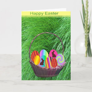 Tarjeta Festiva Feliz Pascua