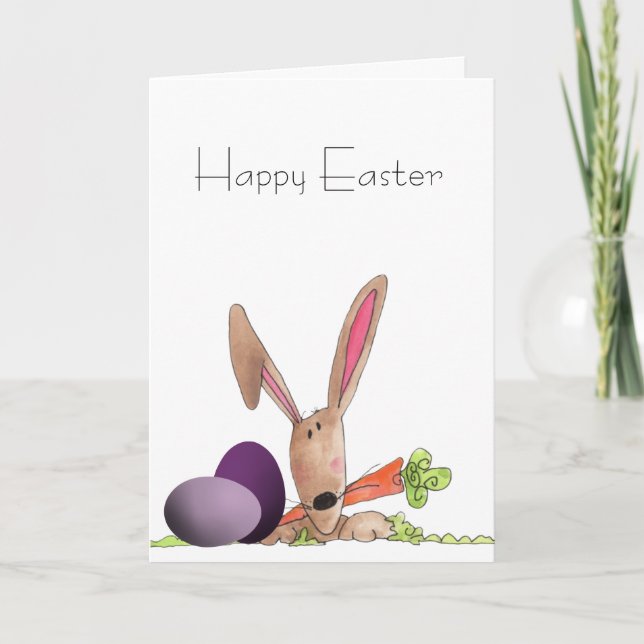 Tarjeta Festiva Feliz Pascua (Anverso)