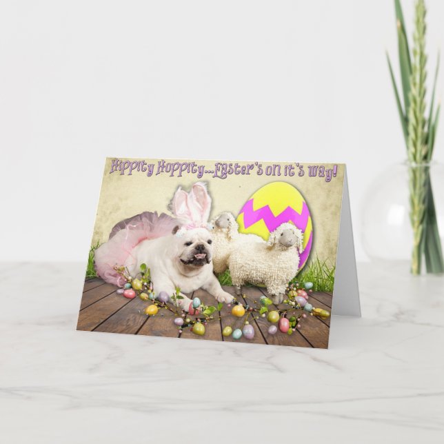 Tarjeta Festiva ¡Feliz Pascua! (Anverso)