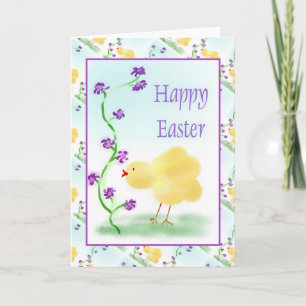 Tarjeta Festiva Feliz Pascua