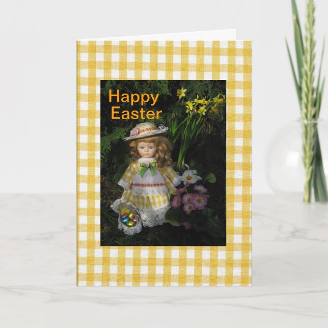 Tarjeta Festiva Feliz Pascua 4 (Anverso)