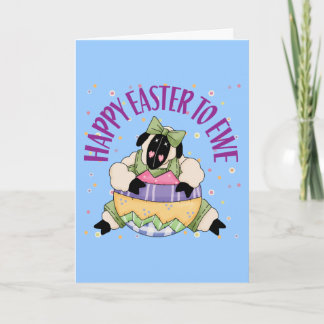Tarjeta Festiva Feliz Pascua a la Tierra