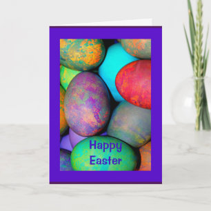 Tarjeta Festiva ¡Feliz Pascua A Mi Tía Especial De Huevos!