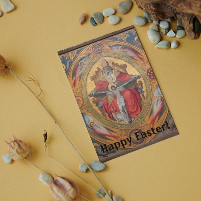 Tarjeta Festiva ¡Feliz Pascua! Altar de las bestias pobres (Subido por el creador)