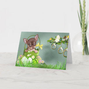 Tarjeta Festiva Feliz Pascua Chihuahua