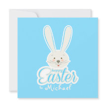 Feliz Pascua Conejito Lindo Fiesta de Caza de Huev