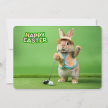 Feliz Pascua de Isla Hilton Head Golf Bunny