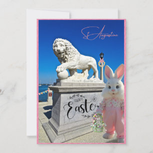 Tarjeta Festiva Feliz Pascua desde St Augustine Florida