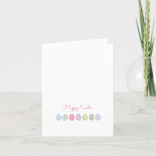 Tarjeta Festiva FELIZ PASCUA Huevos Pasteles Primavera Dulce Diver
