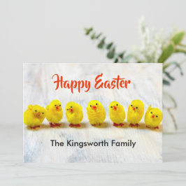 Tarjeta Festiva Feliz Pascua personalizada