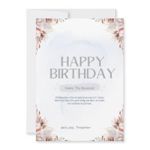 FELIZ personalizado DE CUMPLEAÑOS