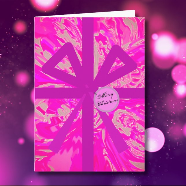 Tarjeta Festiva Feliz Personalizado navideño Moda moderna de cosec (Customizable Modern Vintage Cute Chic Merry Christmas Holiday Card.)