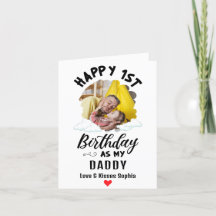 Feliz primer cumpleaños como foto de mi papá Perso