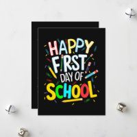 Feliz Primer Día de Regreso a la Escuela