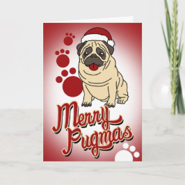 Tarjeta Festiva ¡Feliz Pugmas!
