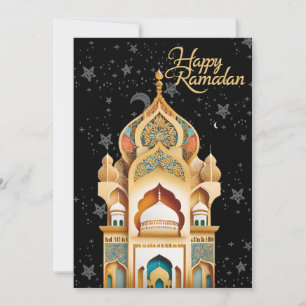 Tarjeta Festiva Feliz Ramadán