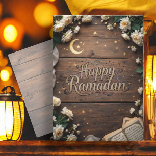 Tarjeta Festiva Feliz Ramadán