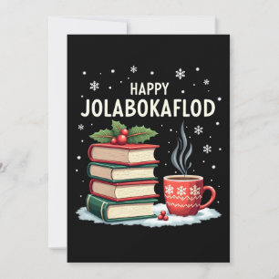 Tarjeta Festiva Feliz regalo de celebración de la familia Jolaboka