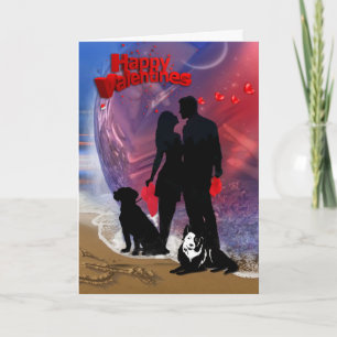Tarjeta Festiva Feliz San Valentín