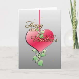 Tarjeta Festiva Feliz San Valentín