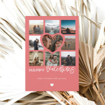 Feliz San Valentín 9 Familia Pareja de Collage de 