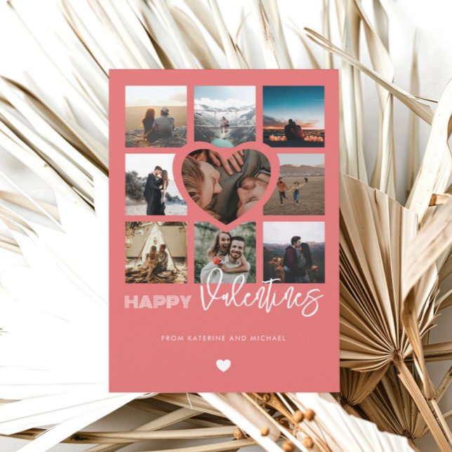 Tarjeta Festiva Feliz San Valentín 9 Familia Pareja de Collage de  (Subido por el creador)