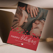 Feliz San Valentín foto de la familia de la pareja