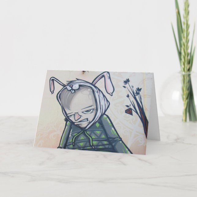 Tarjeta Festiva feliz Semana Santa (Anverso)