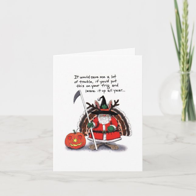 Tarjeta Festiva ¡Feliz todo! (Anverso)