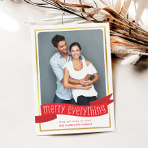 FELIZ TODO EL CARTEL foto moderno rojo dorado