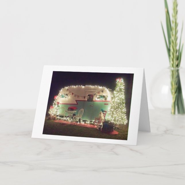 TARJETA FESTIVA ***FELIZ VACACIONES DESDE NUESTRA CASA HASTA LA SU (Anverso)