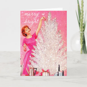 Tarjeta Festiva feliz y brillante