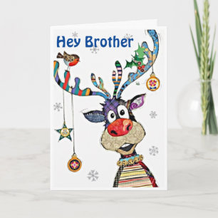 TARJETA FESTIVA *FELIZ YO** NAVIDADES DE GASTO CON VACACIONES DE H