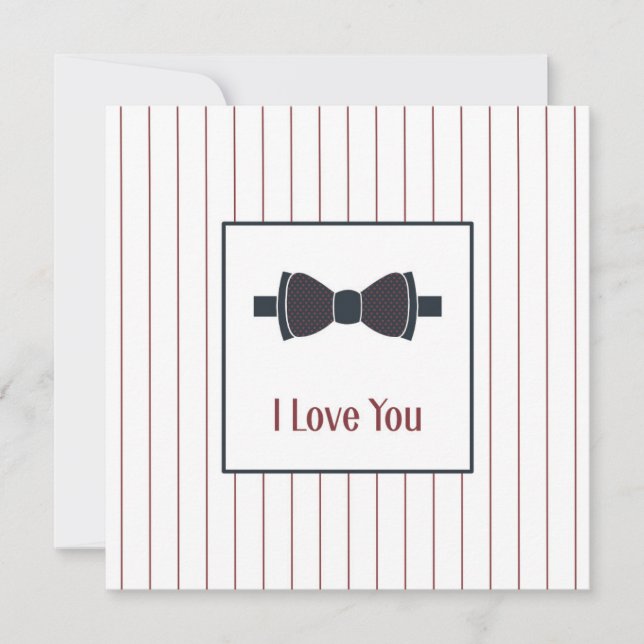 Tarjeta Festiva Felt greeting card for a man  (Anverso)